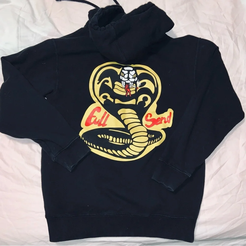 NELK BOYS FULL SEND & COBRA KAI EXCLUSIVE HOODIE - Picture 2 of 5